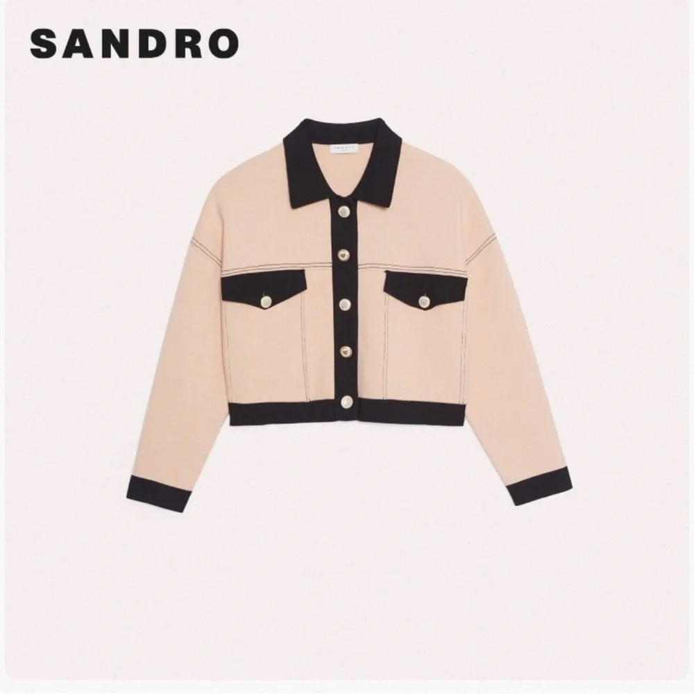 Sandro Cropped Cardigan - Picture 2 of 11